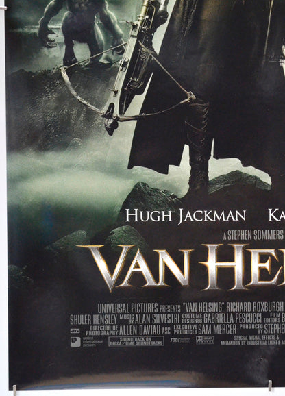 Van Helsing (Bottom Left) Cinema One Sheet Movie Poster 