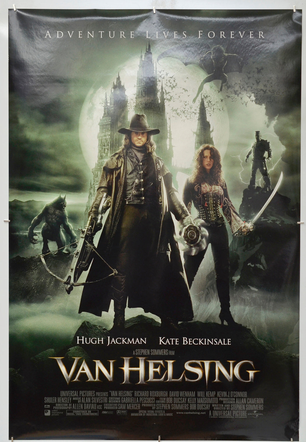 Van Helsing - Original One Sheet Poster - Film Poster - Movie Poster 