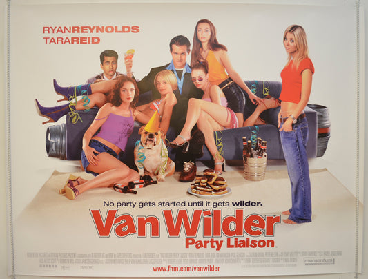 Van Wilder - Party Liaison  Original Quad Poster - Film Poster - Movie Poster 