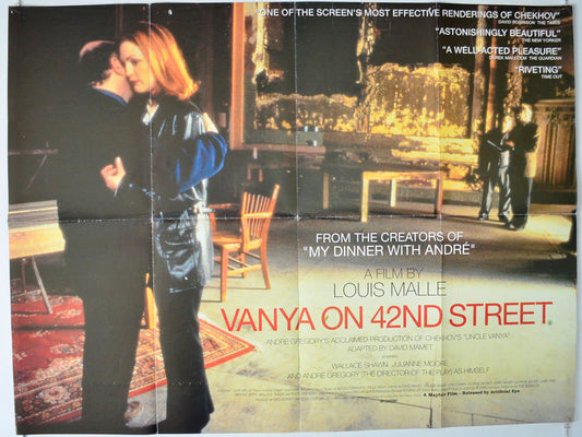 Vanya On 42nd Street Original British Quad Poster - Movie Poster