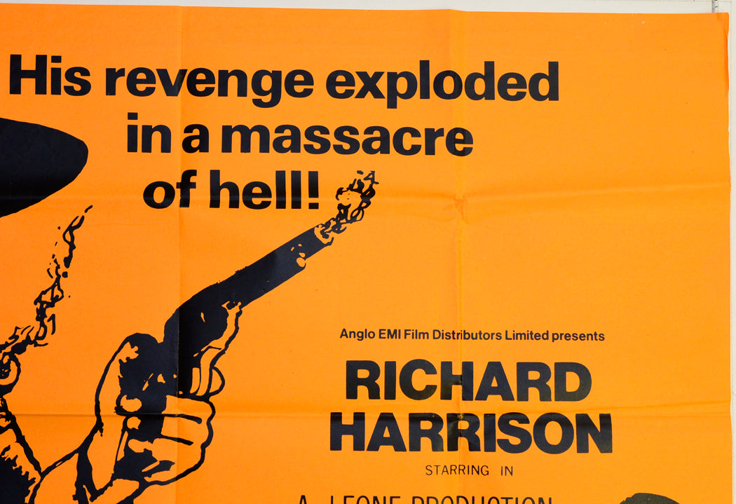 VENGEANCE (Top Right) Cinema Quad Movie Poster 