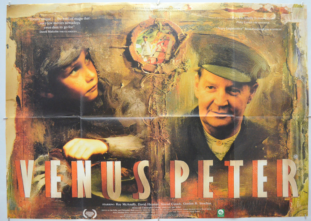 Venus Peter Original Quad Poster - Film Poster - Movie Poster