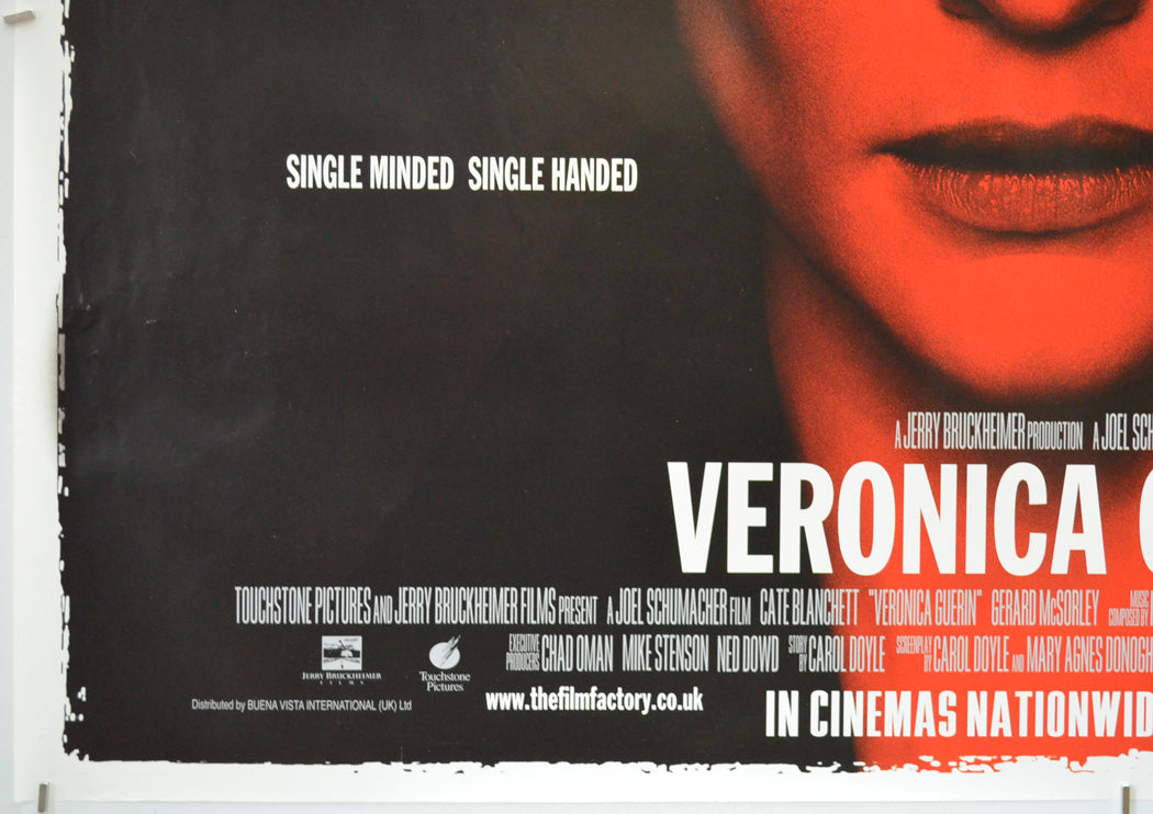 VERONICA GUERIN (Bottom Left) Cinema Quad Movie Poster 