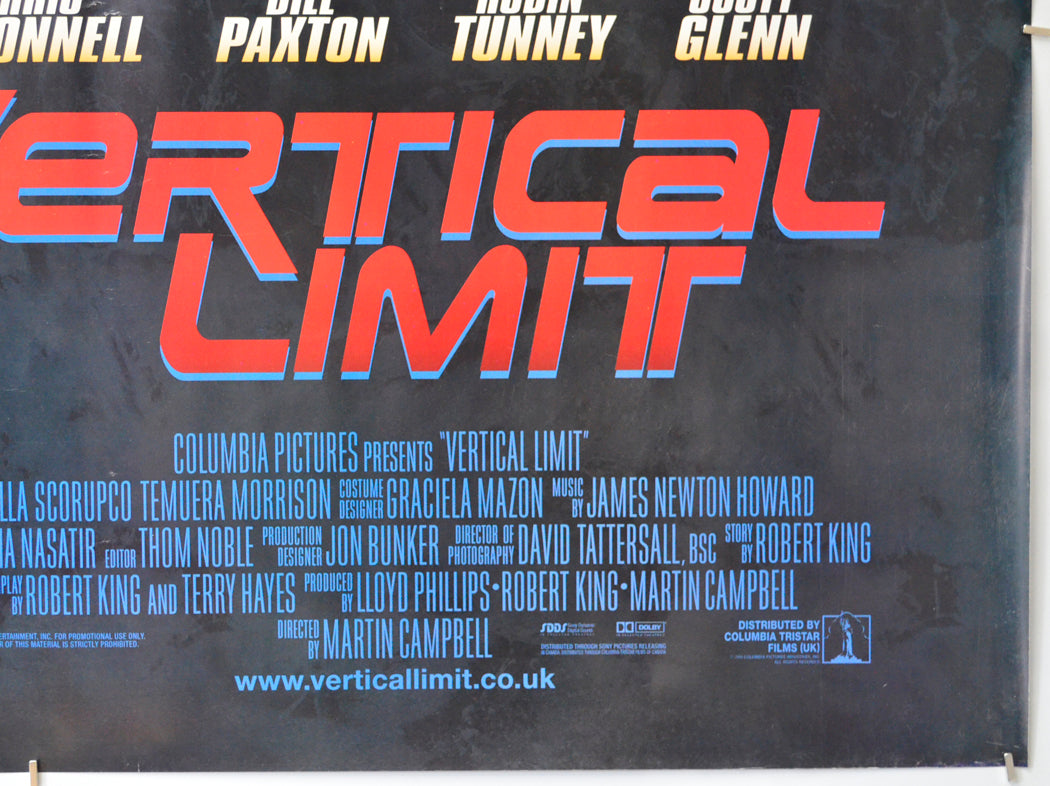 VERTICAL LIMIT (Bottom Right) Cinema Quad Movie Poster 