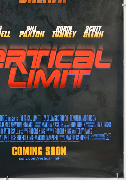 Vertical Limit (Bottom Right) Cinema One Sheet Movie Poster 