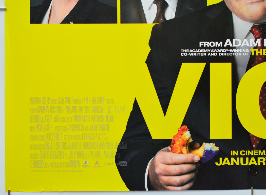 Vice (Bottom Left) Cinema Quad Movie Poster 