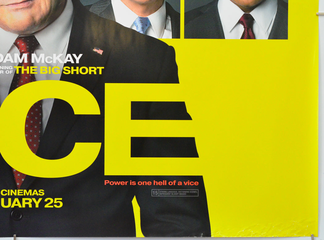 Vice (Bottom Right) Cinema Quad Movie Poster 