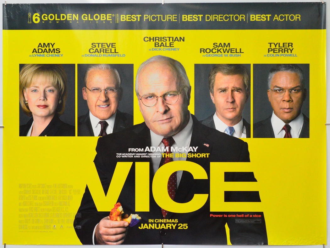 Vice - Original Quad Poster - Film Poster - Movie Poster