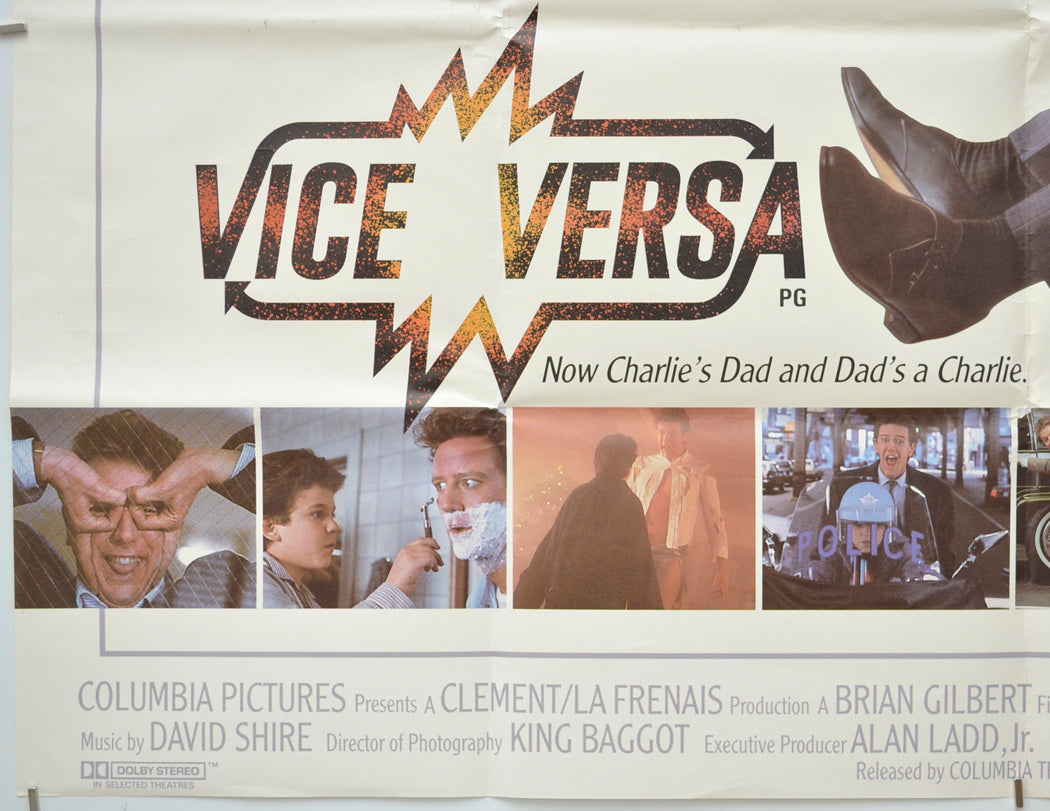 VICE VERSA (Bottom Left) Cinema Quad Movie Poster 