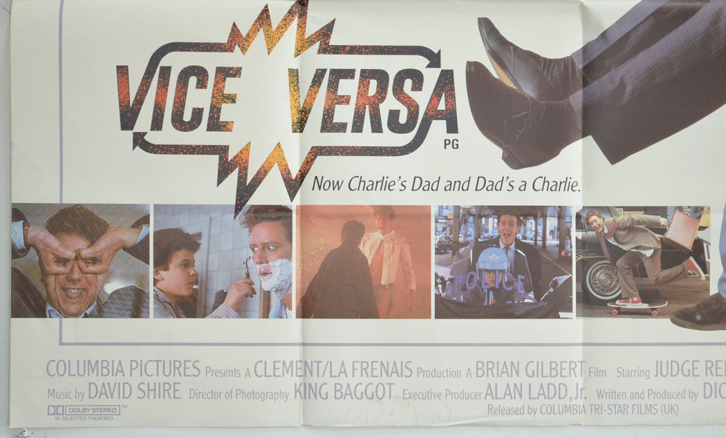 VICE VERSA (Bottom Left) Cinema Quad Movie Poster 