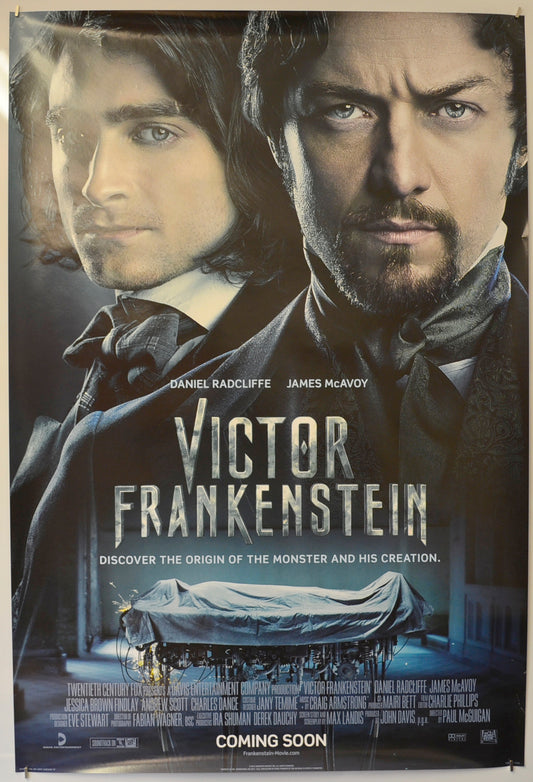 Victor Frankenstein  (Teaser / Advance Version)   Original One Sheet Poster - Film Poster - Movie Poster