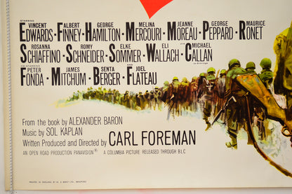 THE VICTORS (Bottom Left) Cinema Quad Movie Poster 