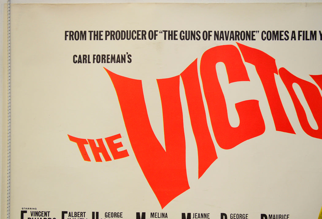 THE VICTORS (Top Left) Cinema Quad Movie Poster 