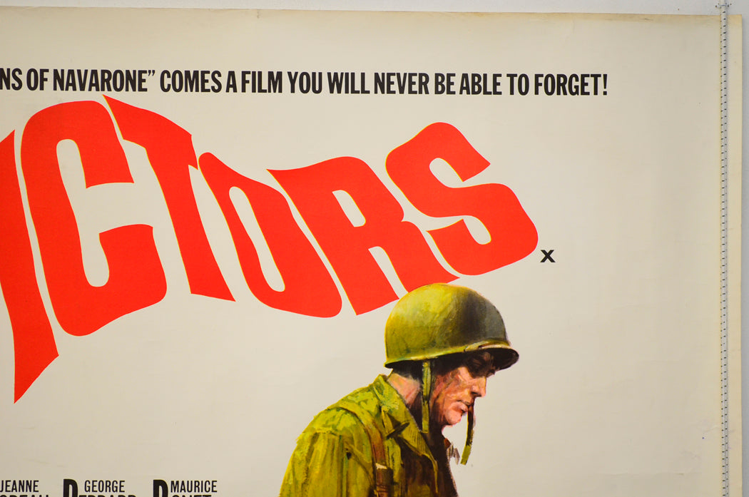 THE VICTORS (Top Right) Cinema Quad Movie Poster 