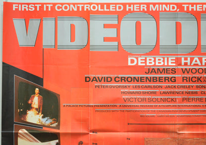 VIDEODROME (Top Left) Cinema Quad Movie Poster 