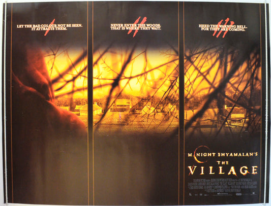 The Village Original British Quad Poster - Film Poster - Movie Poster 