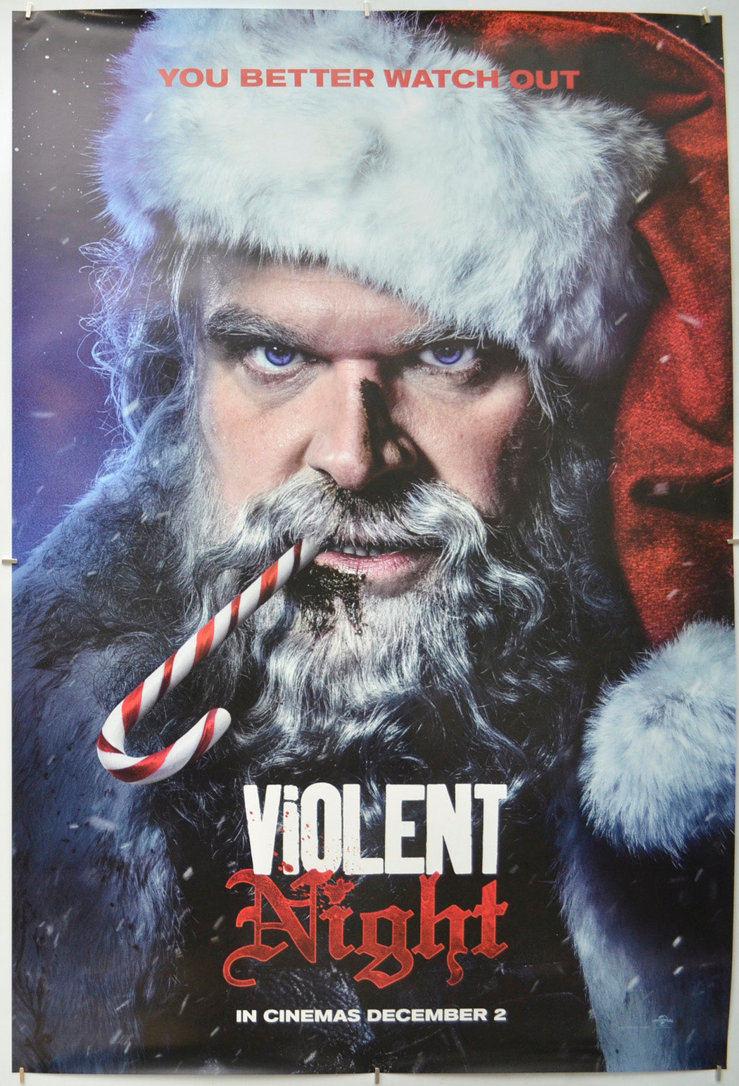 Violent Night - Original One Sheet Poster - Film Poster - Movie Poster 