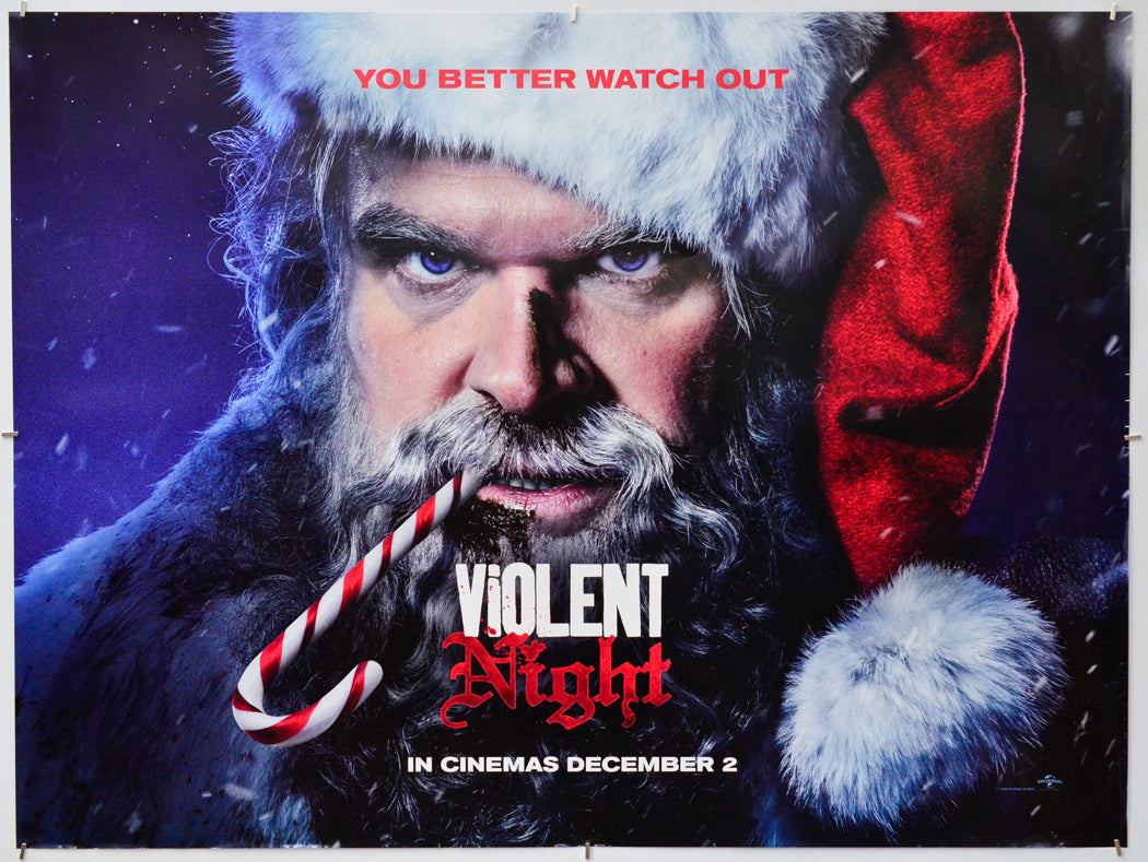 Violent Night - Original Quad Poster - Film Poster - Movie Poster