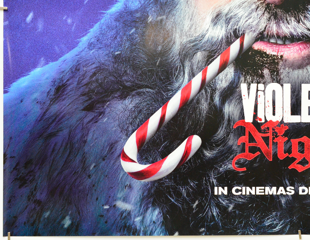 Violent Night (Bottom Left) Cinema Quad Movie Poster 