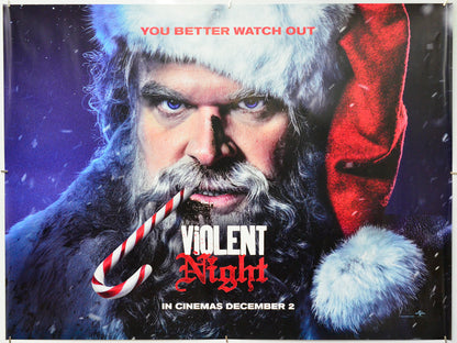 Violent Night - Original Quad Poster - Film Poster - Movie Poster