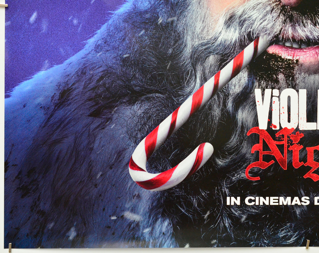 Violent Night (Bottom Left) Cinema Quad Movie Poster 