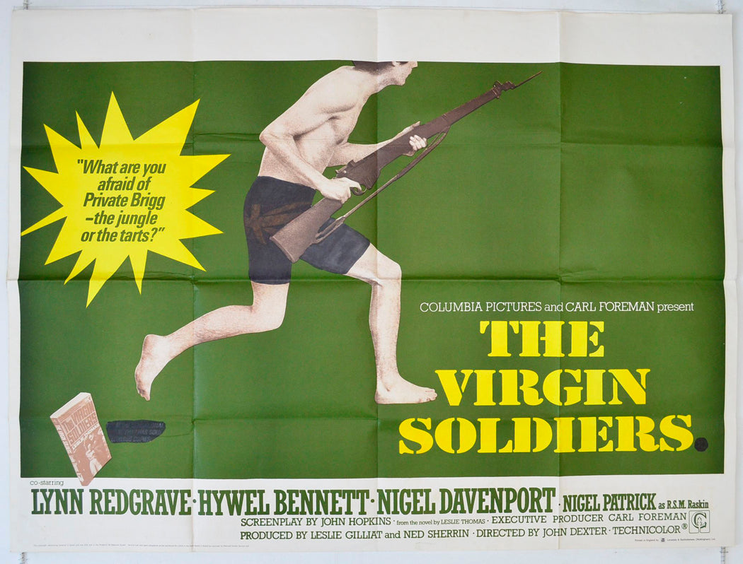 The Virgin Soldiers Original British Quad Poster - Movie Poster