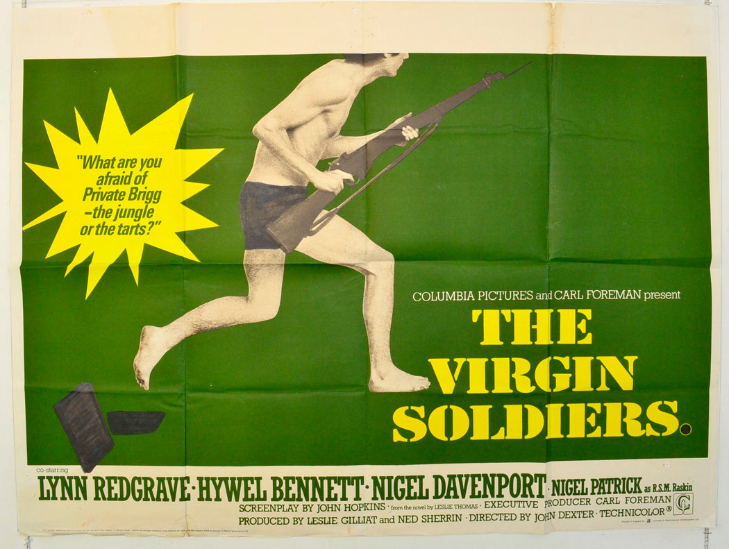 The Virgin Soldiers  Original British Quad Poster - Film Poster - Movie Poster