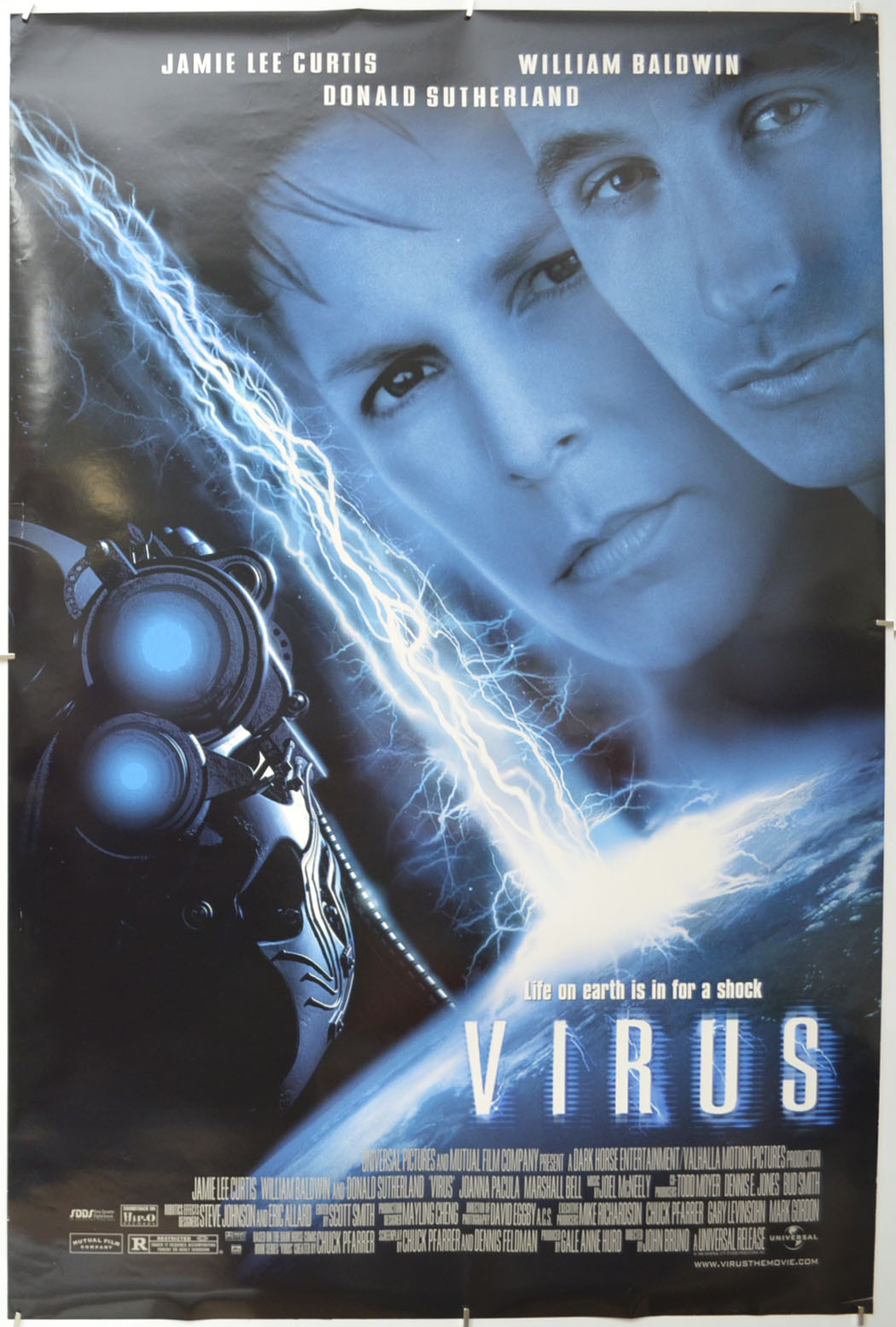 Virus  Original One Sheet Poster - Film Poster - Movie Poster