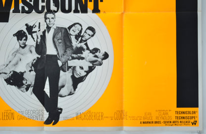 THE VISCOUNT (Bottom Right) Cinema Quad Movie Poster 