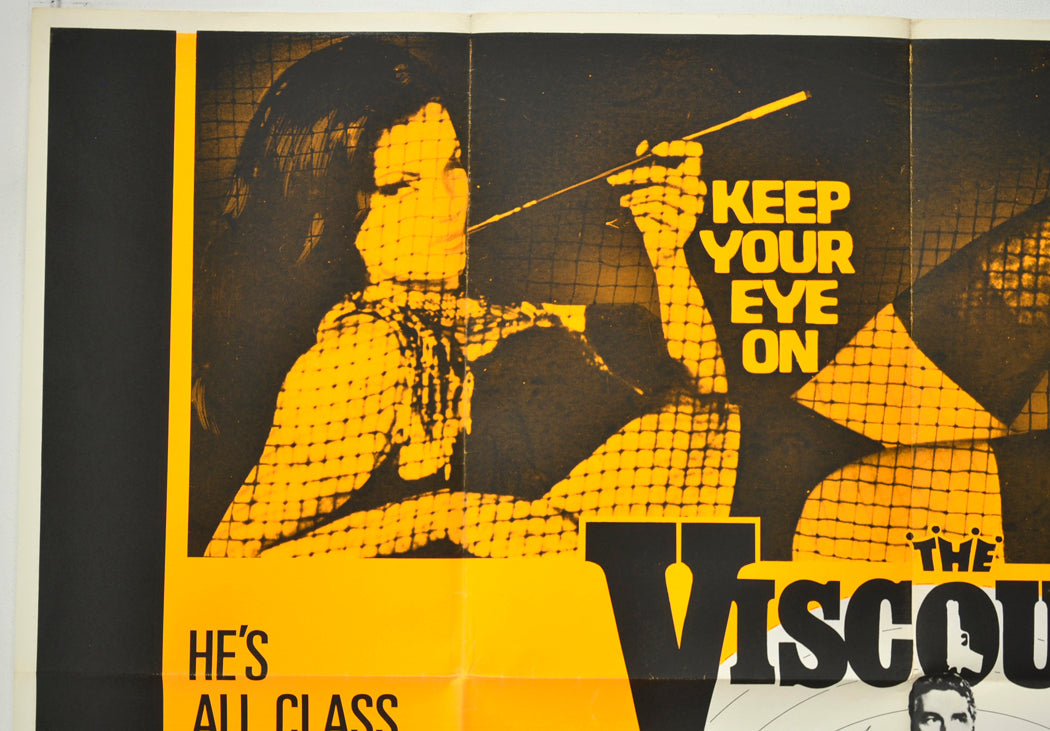 THE VISCOUNT (Top Left) Cinema Quad Movie Poster 