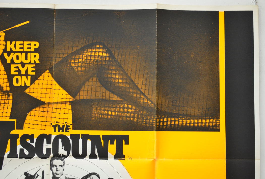 THE VISCOUNT (Top Right) Cinema Quad Movie Poster 