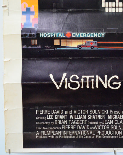 Visiting Hours (Bottom Left) Cinema One Sheet Movie Poster 