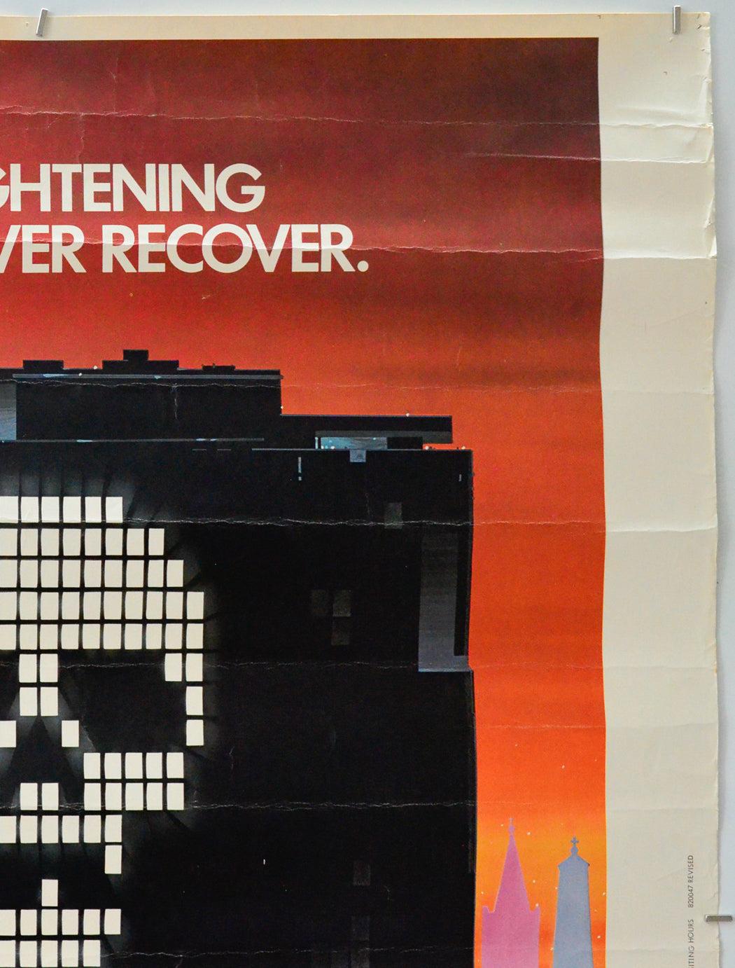 Visiting Hours (Top Right) Cinema One Sheet Movie Poster 