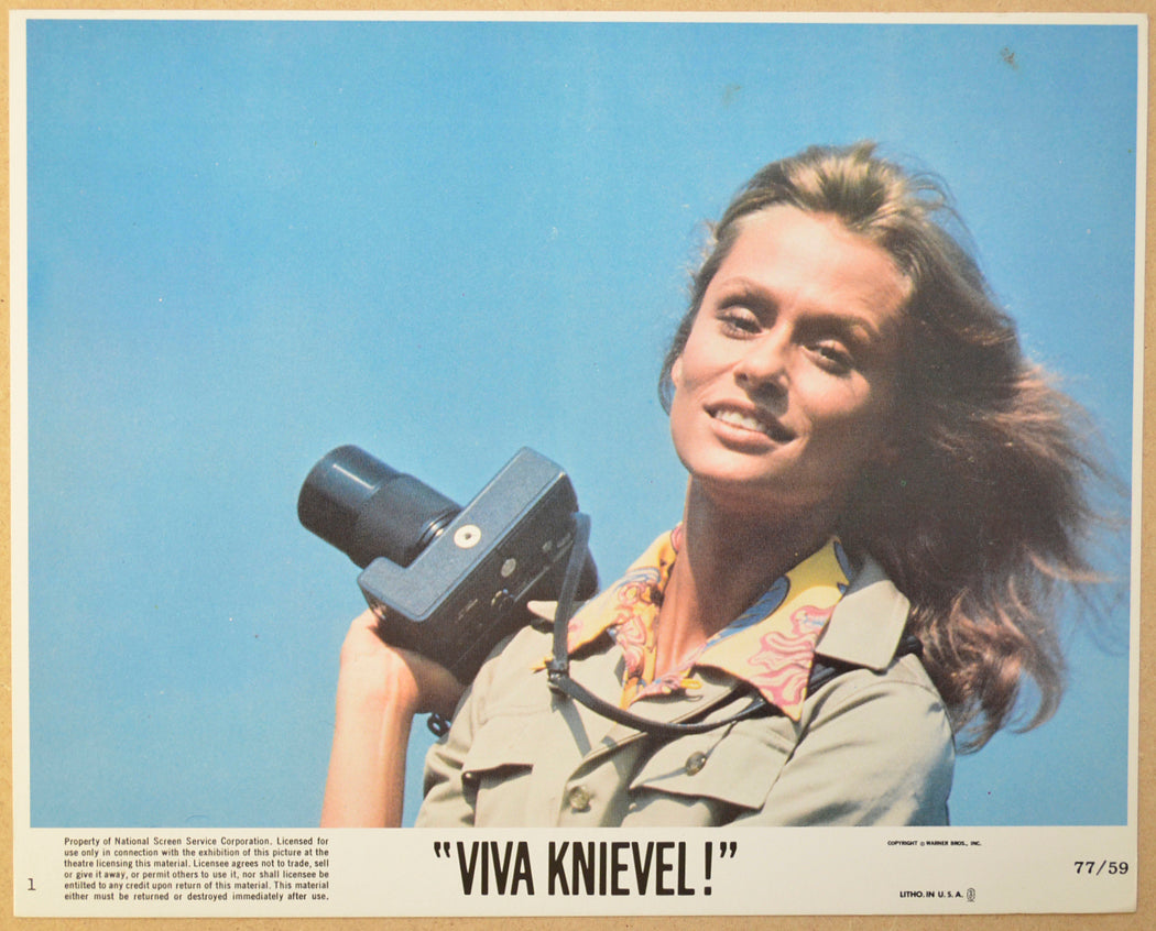 VIVA KNIEVEL! (Card 1) Cinema Colour FOH Stills / Lobby Cards 