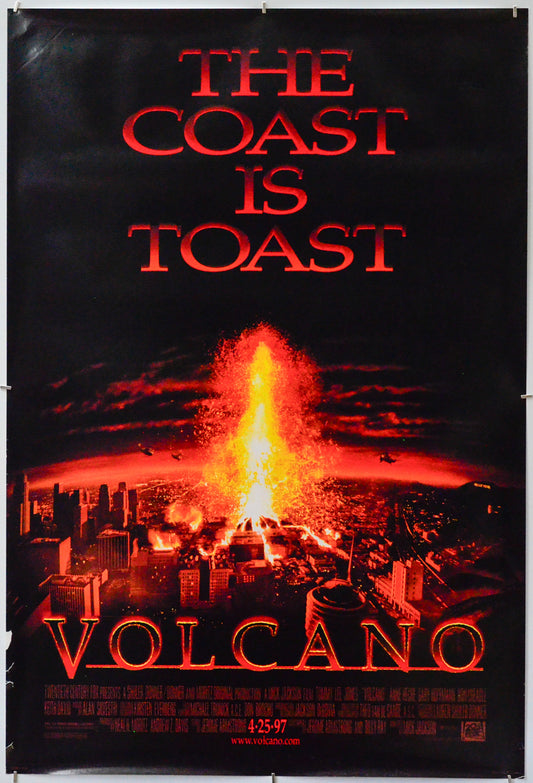 Volcano - Original One Sheet Poster - Film Poster - Movie Poster 