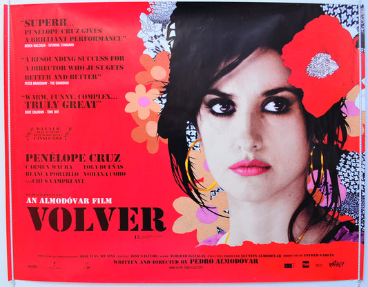 Volver  Original British Quad Poster - Film Poster - Movie Poster 