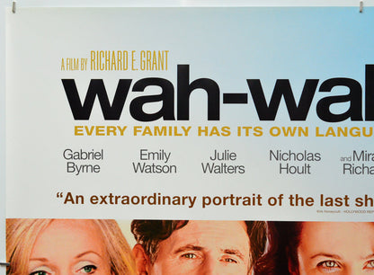 Wah-Wah (Top Left) Cinema Quad Movie Poster 