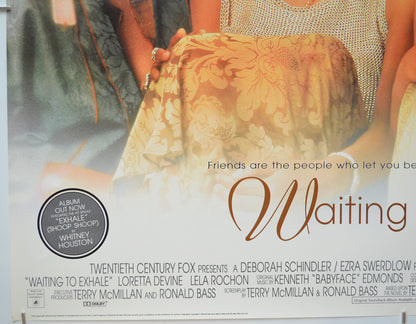 WAITING TO EXHALE (Bottom Left) Cinema Quad Movie Poster 