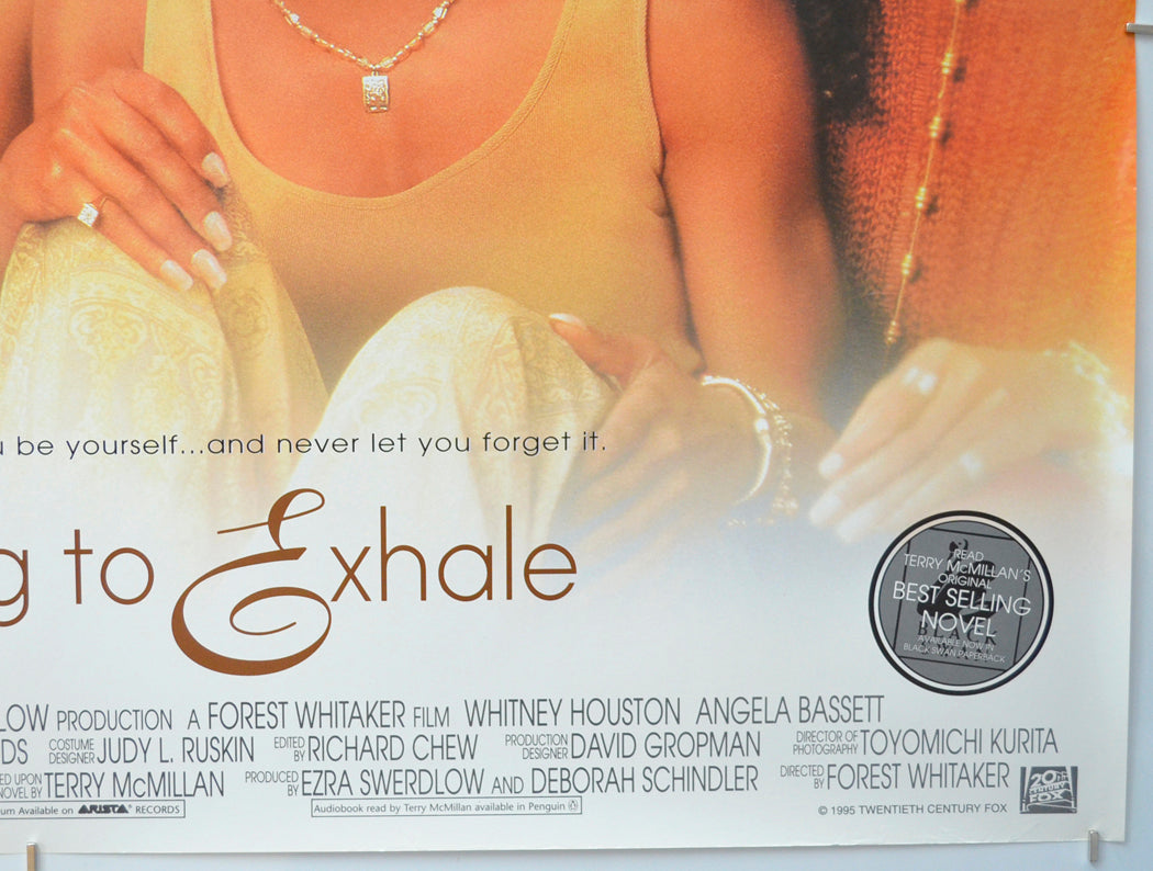 WAITING TO EXHALE (Bottom Right) Cinema Quad Movie Poster 