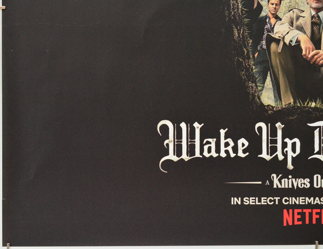 Wake Up Dead Man: A Knives Out Mystery (Bottom Left) Cinema Quad Movie Poster 