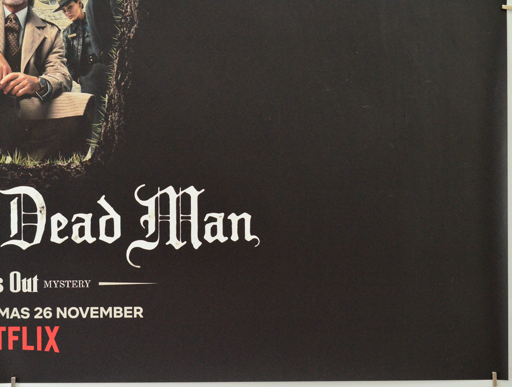 Wake Up Dead Man: A Knives Out Mystery (Bottom Right) Cinema Quad Movie Poster 