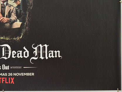 Wake Up Dead Man: A Knives Out Mystery (Bottom Right) Cinema Quad Movie Poster 