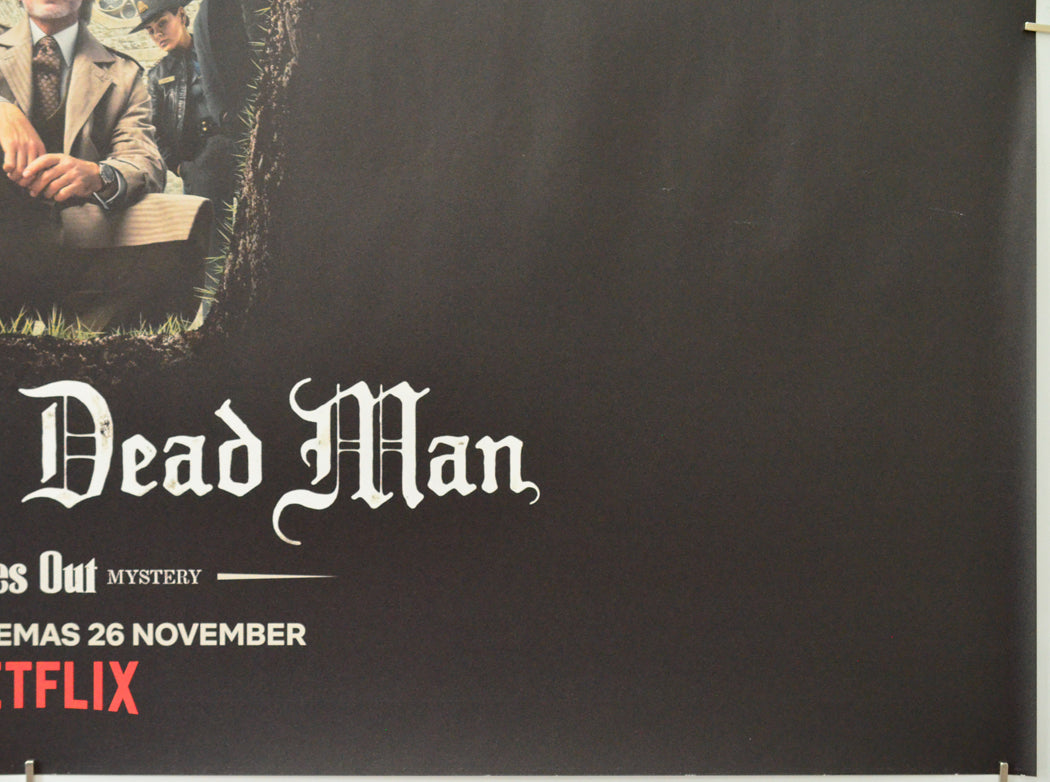 Wake Up Dead Man: A Knives Out Mystery (Bottom Right) Cinema Quad Movie Poster 