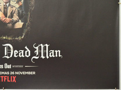 Wake Up Dead Man: A Knives Out Mystery (Bottom Right) Cinema Quad Movie Poster 