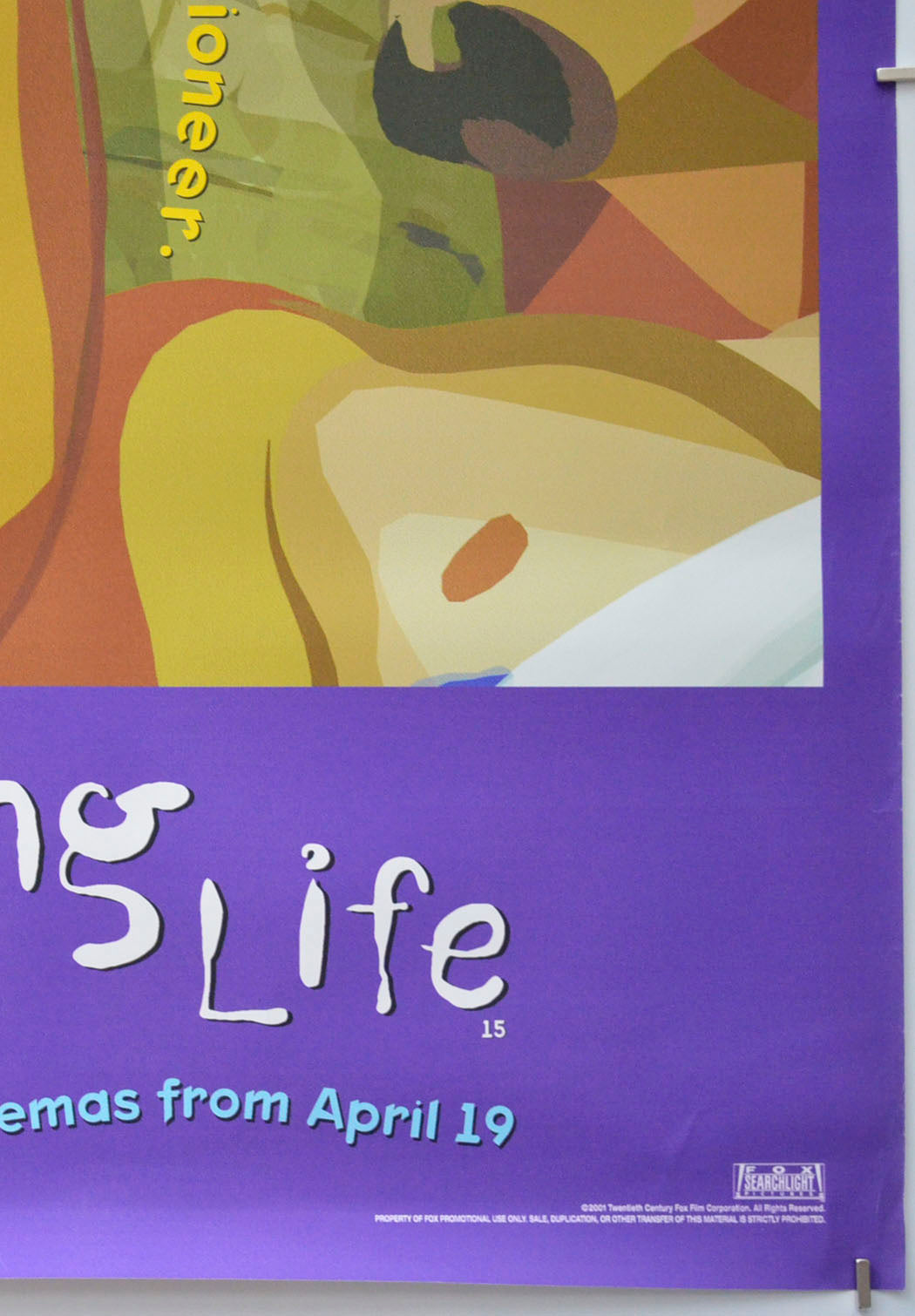 WAKING LIFE (Bottom Right) Cinema Double Crown Movie Poster 