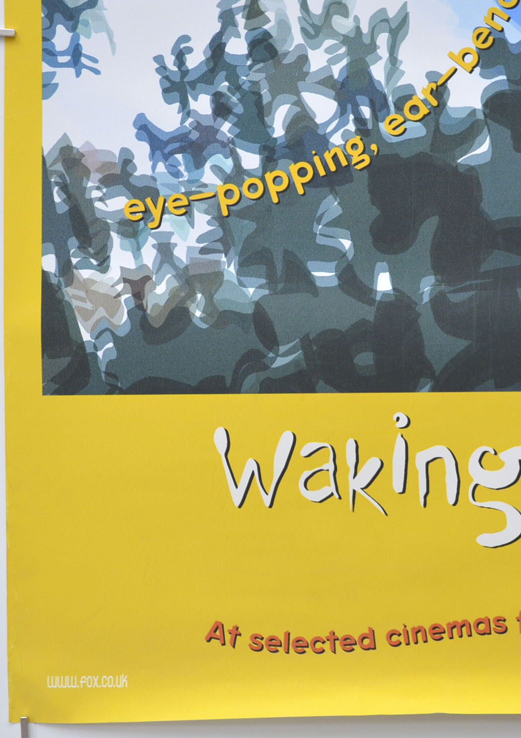 WAKING LIFE (Bottom Left) Cinema Double Crown Movie Poster 