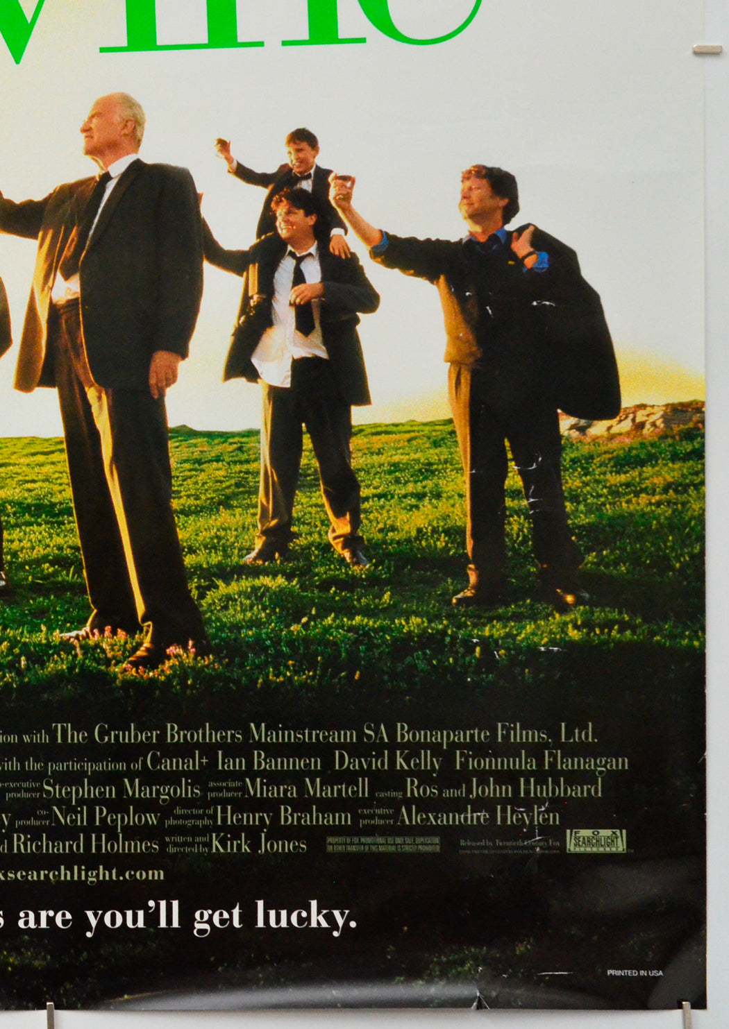 Waking Ned Devine (Bottom Right) Cinema One Sheet Movie Poster 