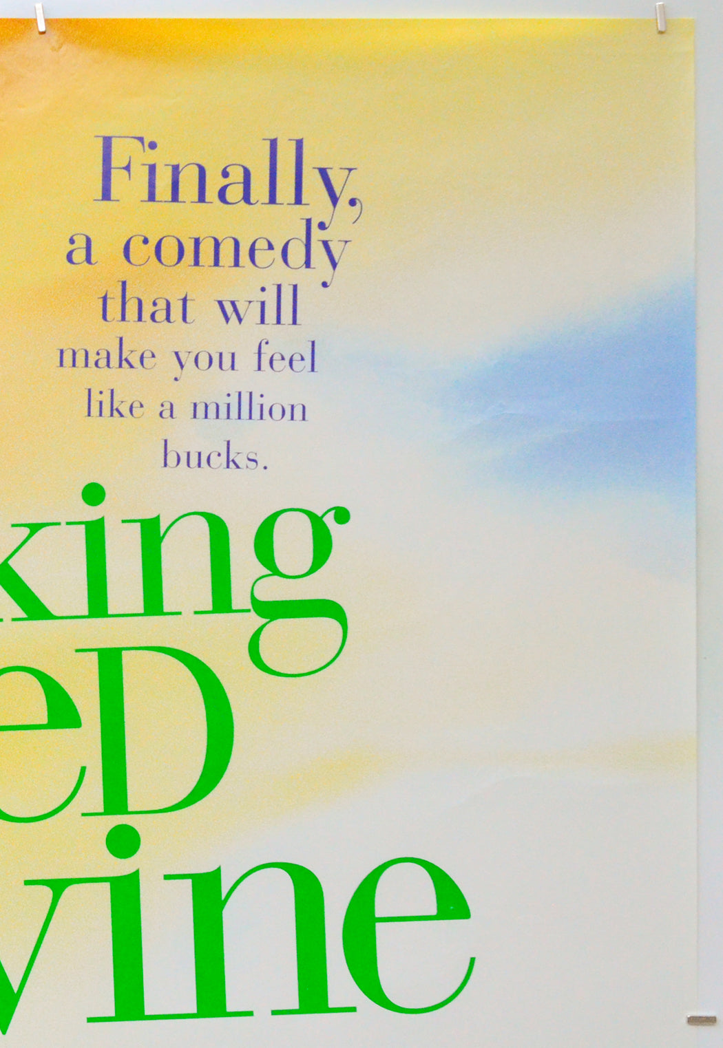 Waking Ned Devine (Top Right) Cinema One Sheet Movie Poster 