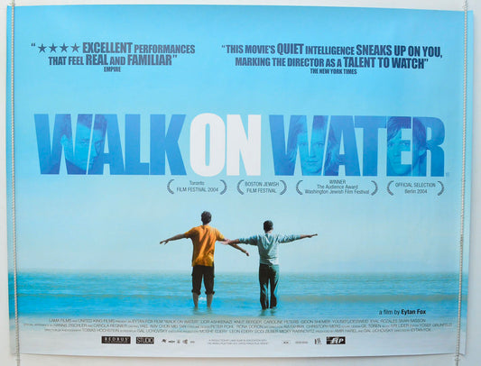 Walk On Water  Original British Quad Poster - Film Poster - Movie Poster