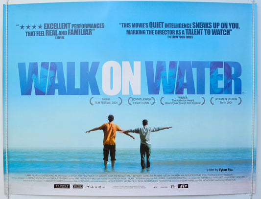 Walk On Water  Original British Quad Poster - Film Poster - Movie Poster 